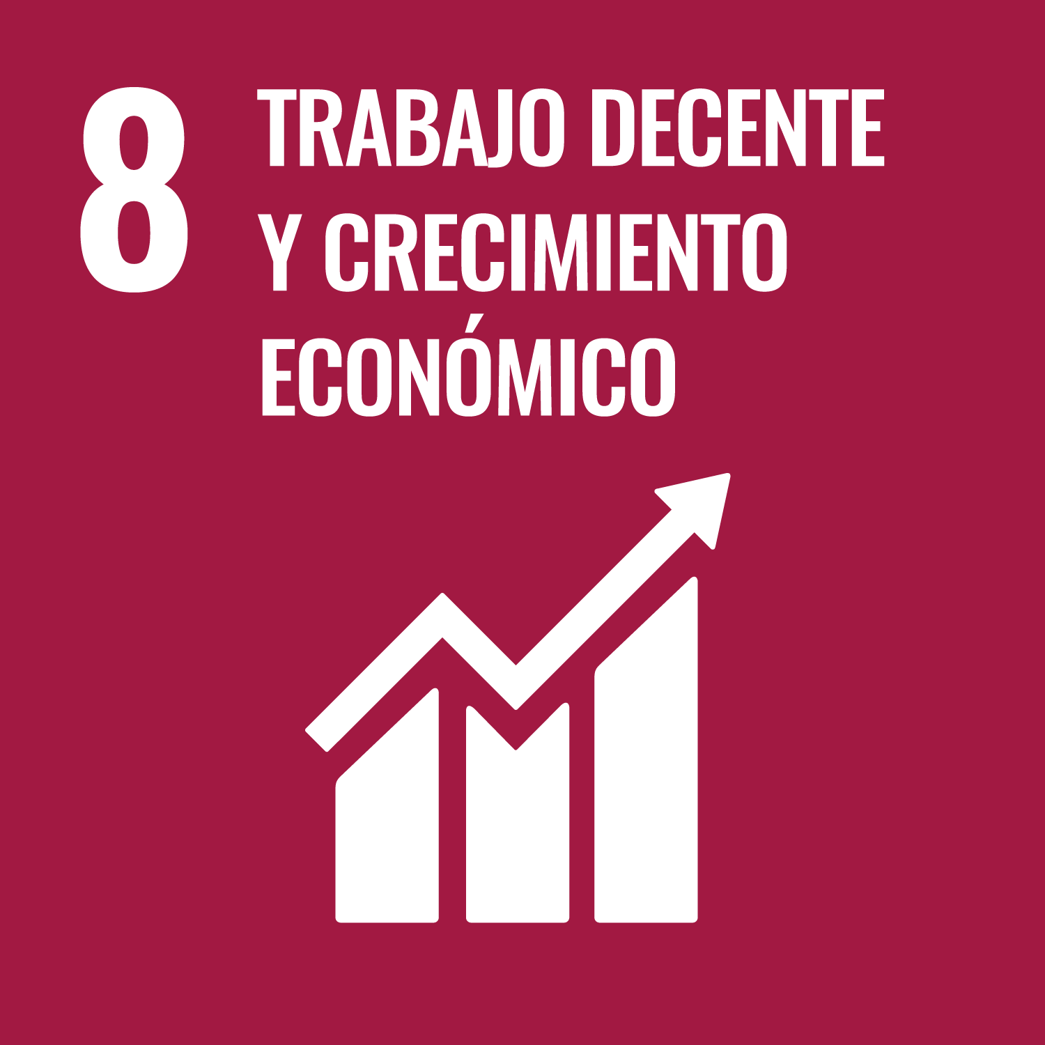 ODS 8</p>
<h5>Trabajo decente y crecimiento económico</h5>
<p>