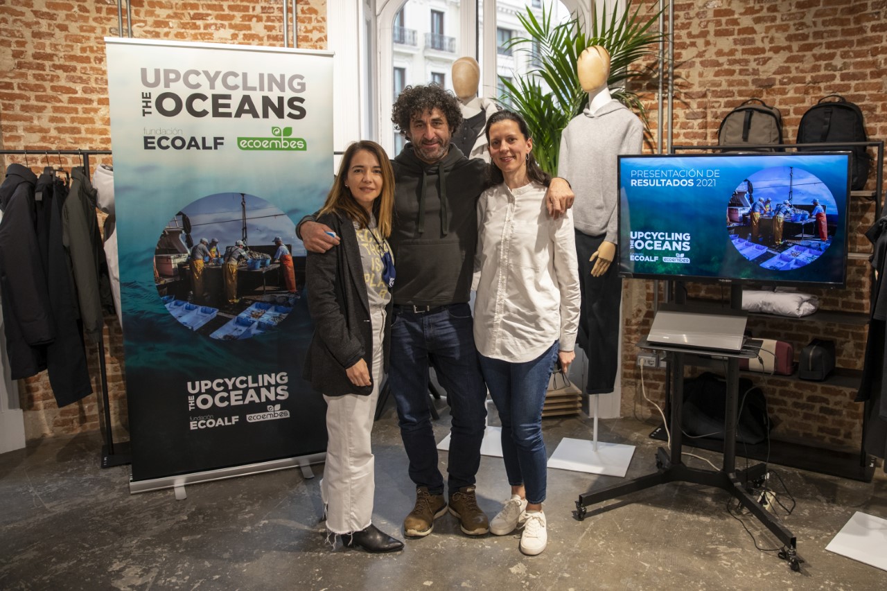 2.600 pescadores del proyecto Upcycling the Oceans recuperaron más de 190 toneladas de basura marina en 2021